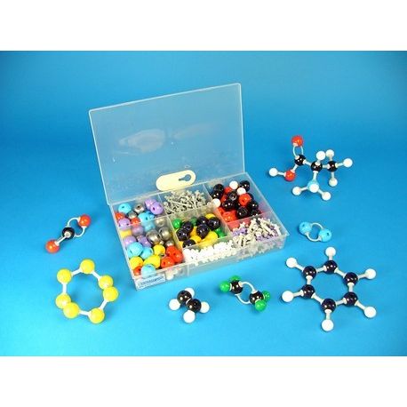 Modelos moleculares MMS-004. Química inorgánica y orgánica 106 átomos