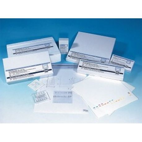 Plaques TLC alumini SIL-G/UV 50x100 mm MN-818160. Capsa 50 unitat