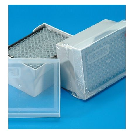 Sterile micropipette tips 0.1-10 ul. Rack 96 units