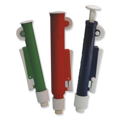 Aspirador pipetas Comp-pip verde. Pipetas hasta 10 ml