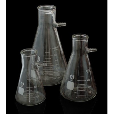 Matràs Kitasato vidre amb boca 44 mm. Capacitat 1000 ml