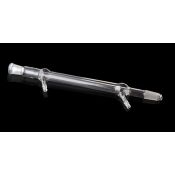 Refrigerant recte Liebig-West esmerils 14/23. Longitud útil 150 mm