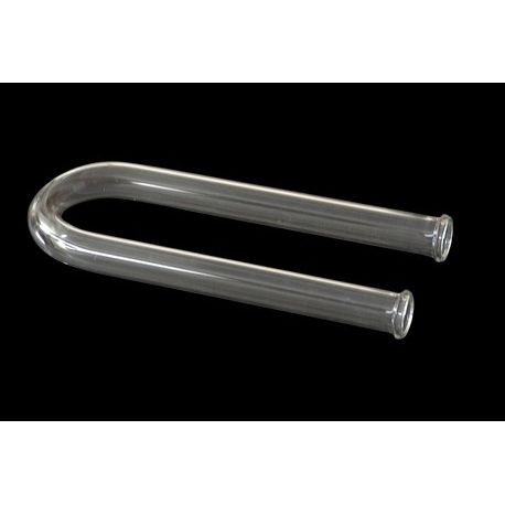 Tub comunicació vidre forma U sense olives. Mides 15x150 mm