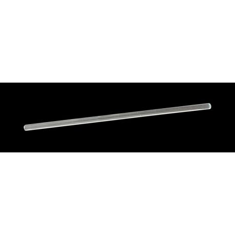 Glass stirring rods with polished tips 9x400 mm. Box 5 units