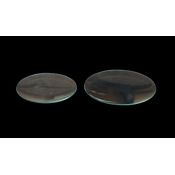 Vidres rellotge caires polits 80 mm. Capsa 10 unitats