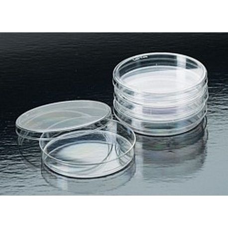 Aseptic PS plastic Petri capsules 14x90 mm. Package 20 units