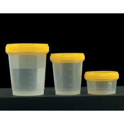 Pot plàstic PP-PE amb tapa rosca. Capacitat 120 ml