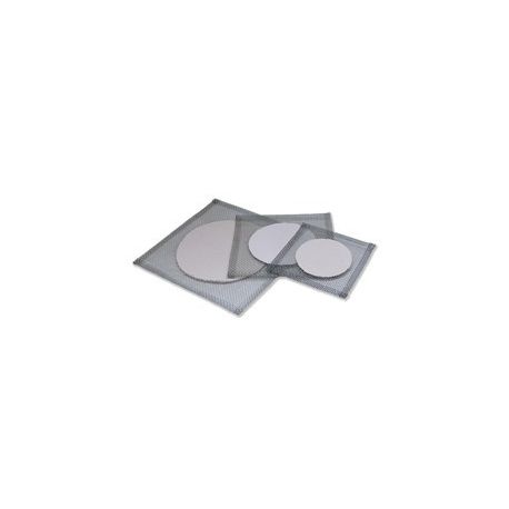 Metal mesh grille with ceramic fiber. Measurements 125x125 mm