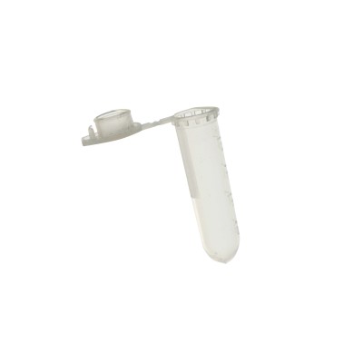 Microtubs centrifugadora plastic PP fons rodó 2'0 ml. Capsa 500 unitats