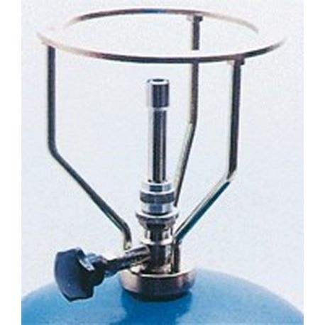 Attachable tripod support for camping cylinders. Hoop 140 mm