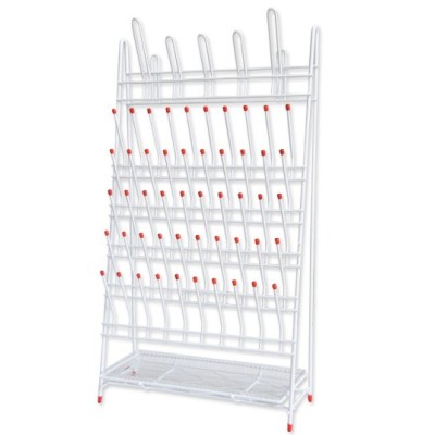 Escurridor mixto acero pintado 360x640 mm. Capacidad 55