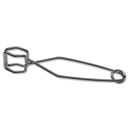 Spring clamps for 150 mm stainless steel test tubes. Aperture 6-32mm