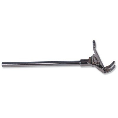 Pinça suport molla automàtica amb espiga. Obertura 0 a 25 mm