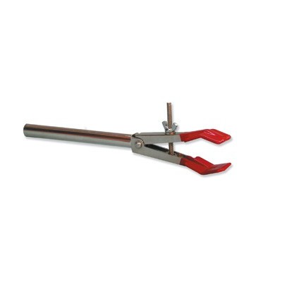 Pinça suport pales llises amb espiga. Obertura 12 a 45 mm