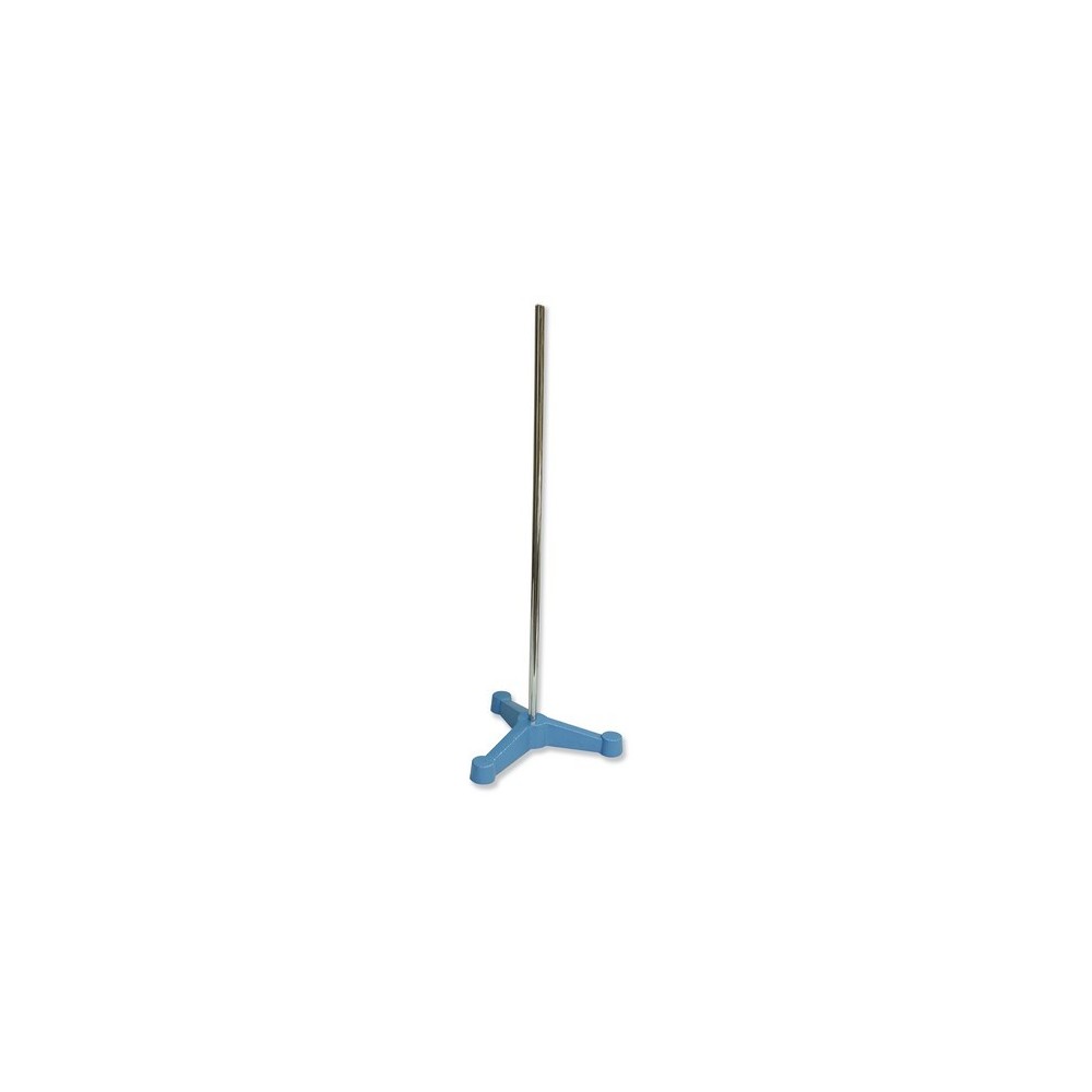 Suport peu trípode barra 12x900 mm. Peu fundició 175x300 mm