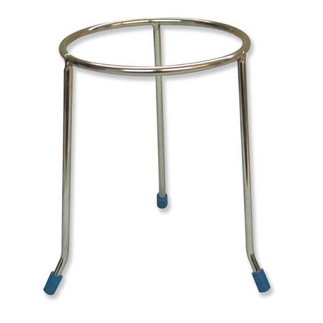 Suport trespeus acer cromat. Cèrcol rodó 200x125 mm