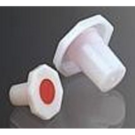 Suitable conical female polyethylene cap. Grinding pitch 14/23