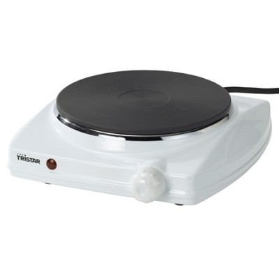 Placa calefactora Tristar KP-6185. Carcassa esmal amb plat 150 mm
