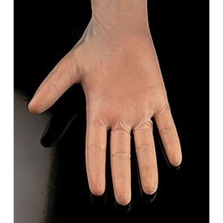 Vinyl examination gloves size 6-7 small. Box 100 units