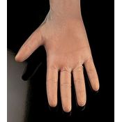 Guants examen vinil talla 8-9 grans. Capsa 100 unitats