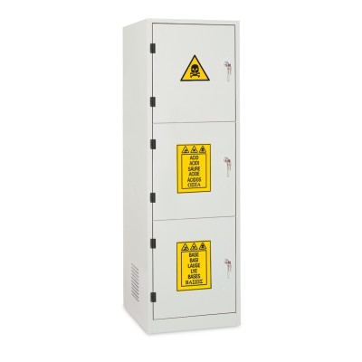Armario seguridad 3 puertas metálicas (3C). Medidas