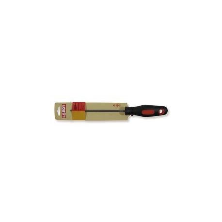 Round file with plastic handle MT-67162. Size 8 inches