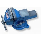 Caragol banc fundició nodular giratori amb visos. Mida boca 100 mm