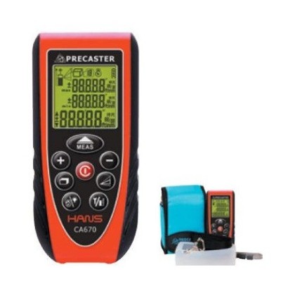 Mesurador distàncies làser Precaster CA-600. Abast 70 metres