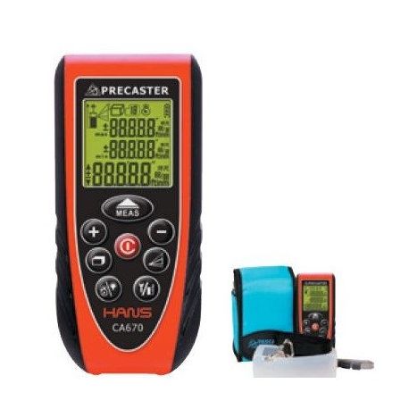 Precaster CA-600 laser distance meter. Range 70 meters