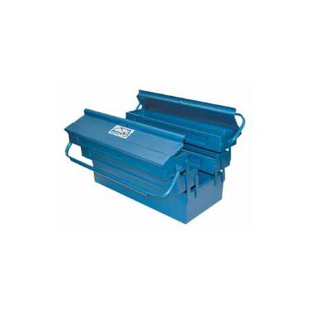 Metal tool box with 3 departments. Measurements 400x200x160 mm