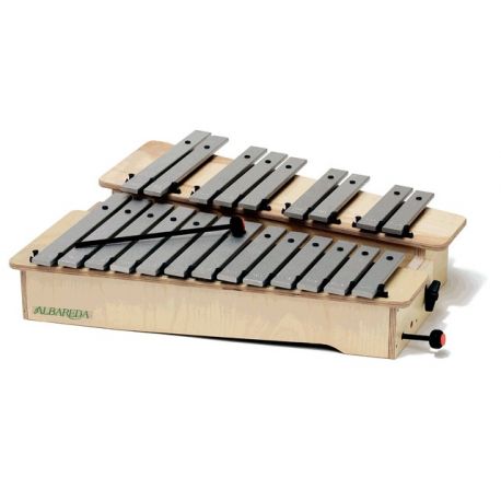 Chromatic metallophone HO-49740. Soprano DO-LA 22 notes