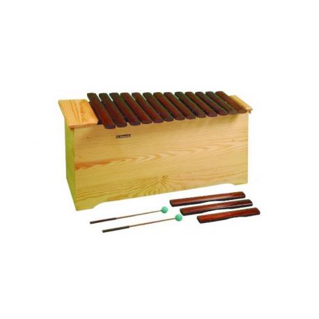 Xilòfon diatònic Albareda 1510. Baix DO-LA 16 notes