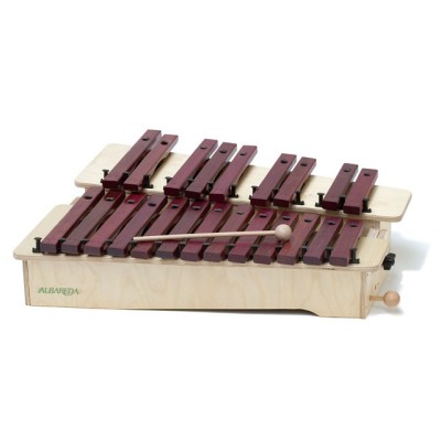 Xilòfon diatònic Albareda XSC. Soprano DO-LA 22 notes