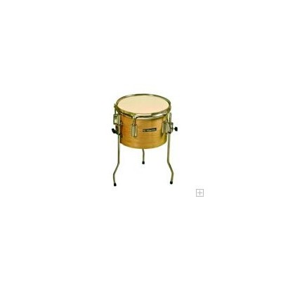 Timbala pell sintètica regulable i maça. Diàmetre 250 mm