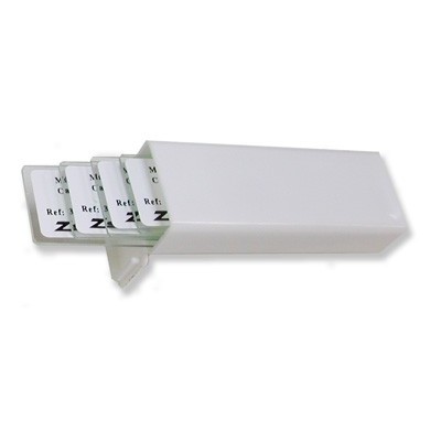 Caja guardar portaobjetos plástico BPG-008. Capacidad 5 piezas