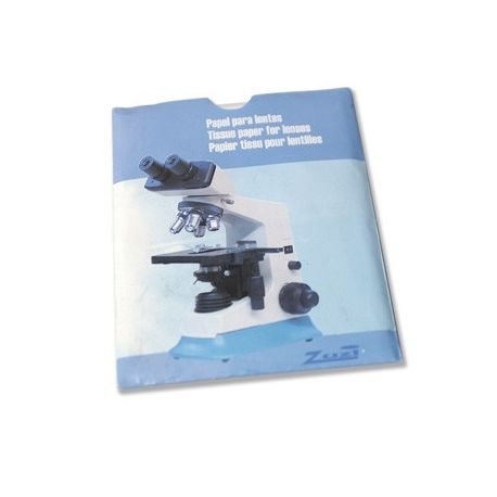 Lens cleaning papers 150x100 mm. Bag 50 units