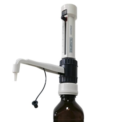 Dispensador flascó estàndard Digipette Dosyproof. Volum 1'0-10