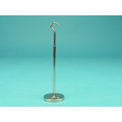 Portapesos ranurats amb ganxo V-11275. Metàl·lic 20 g