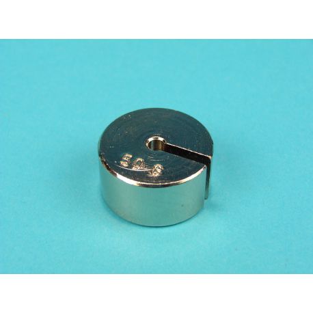 Slotted weight weight holder V-11277. Metallic 50 g