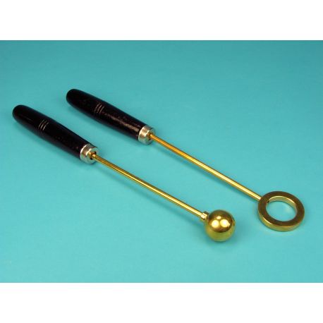 Gravesande QLJ-001 ring. Sphere and ring with handle