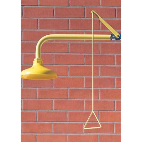 Emergency shower CA-1110. Wall with ABS plastic sprinkler