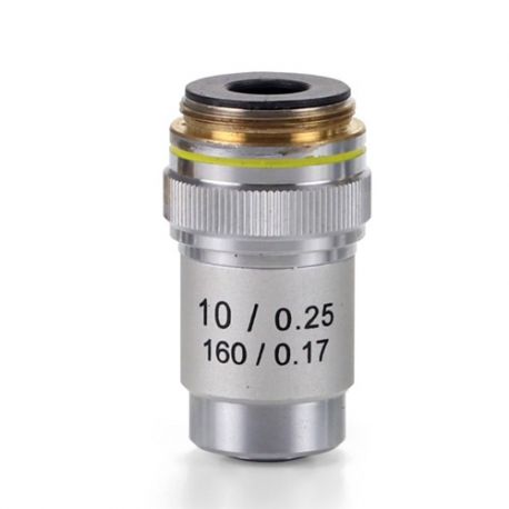 Ecoblue EC-7010 microscope objective. Achromatic 10x/0.25