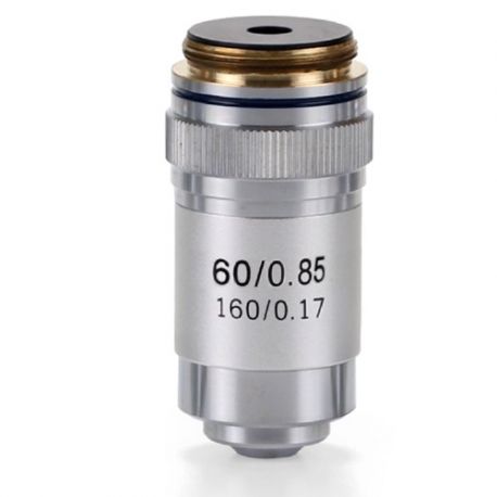 Objetivo microscopio Ecoblue EC-7060. Acromático 60x / 0.85-R