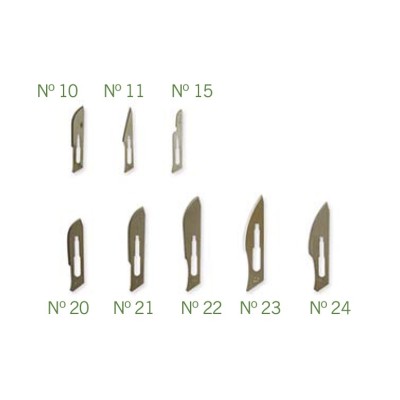 Fulla bisturí adequada número 3. Model 10