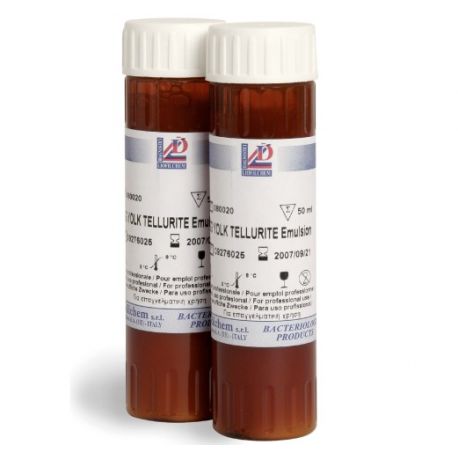 Suplemento selectivo polisobat 80 (Tween 80) L-80031. Caja 2x50 ml