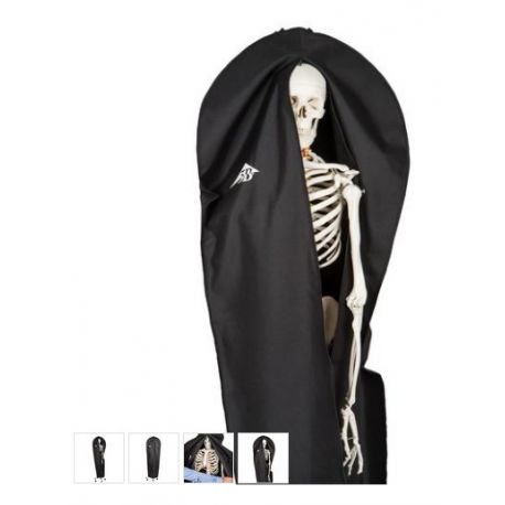 Black protective dust cover 1020761. Suitable for skeleton models