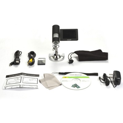 Microscopio digital USB Levenhuk 500 Mobi. Sensor 5 Mp