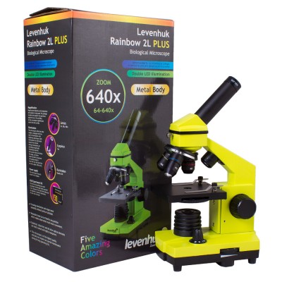 Microscopi Levenhuk 2L-PLUS amb kit experiments. Monocular