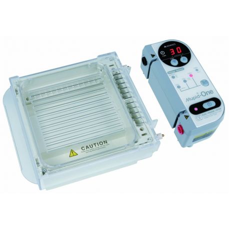 Equip electroforesi Mupid-One. Compacte amb cubeta i alimentador