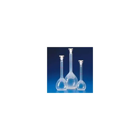 PMP plastic volumetric flask with stopper. Capacity 500ml
